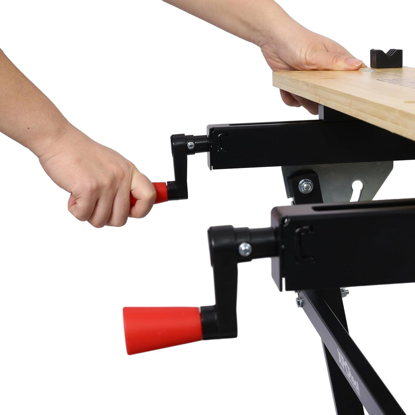 Fitvids Foldable Multifunctional Workbench, 550 Lbs Portable Work Table with Clamps for DIY Woodworking Home Repairs