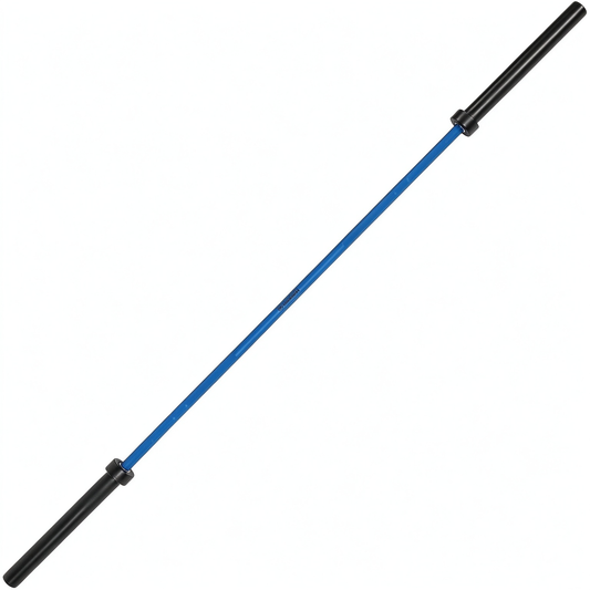 Fitvids Olympic Cerakote Barbell 190K PSI, 1500 LB Capacity for Home & Commercial Gym