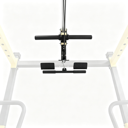 Multi-Functional Pro Series Power Rack Power Cage Home Gym Squat Rack with Lat Pulley Attachments for Bench Press, Squats and Deadlifts