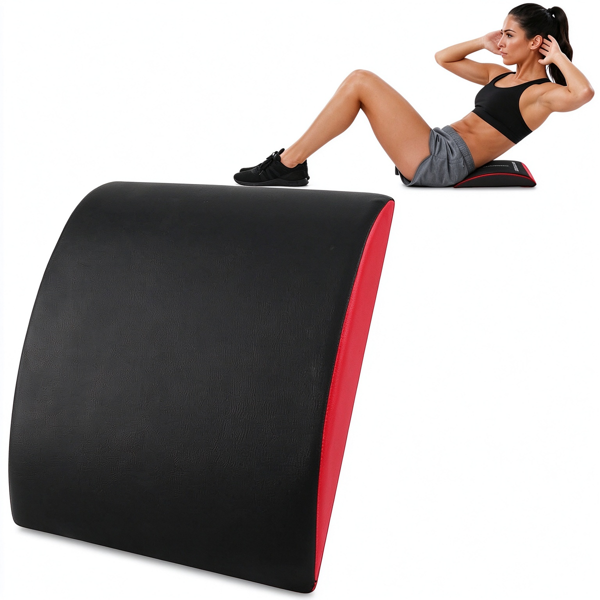 Fitvids 2PCS Rage Fitness Abdominal Mat, Ab Core Trainer, Crossfit Sit-Ups, Crunches