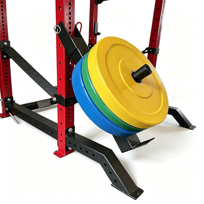 Fitvids Adjustable Jammer Arms | 600 LB Per Arm Lever Arms Monolift Attachments for Power Racks