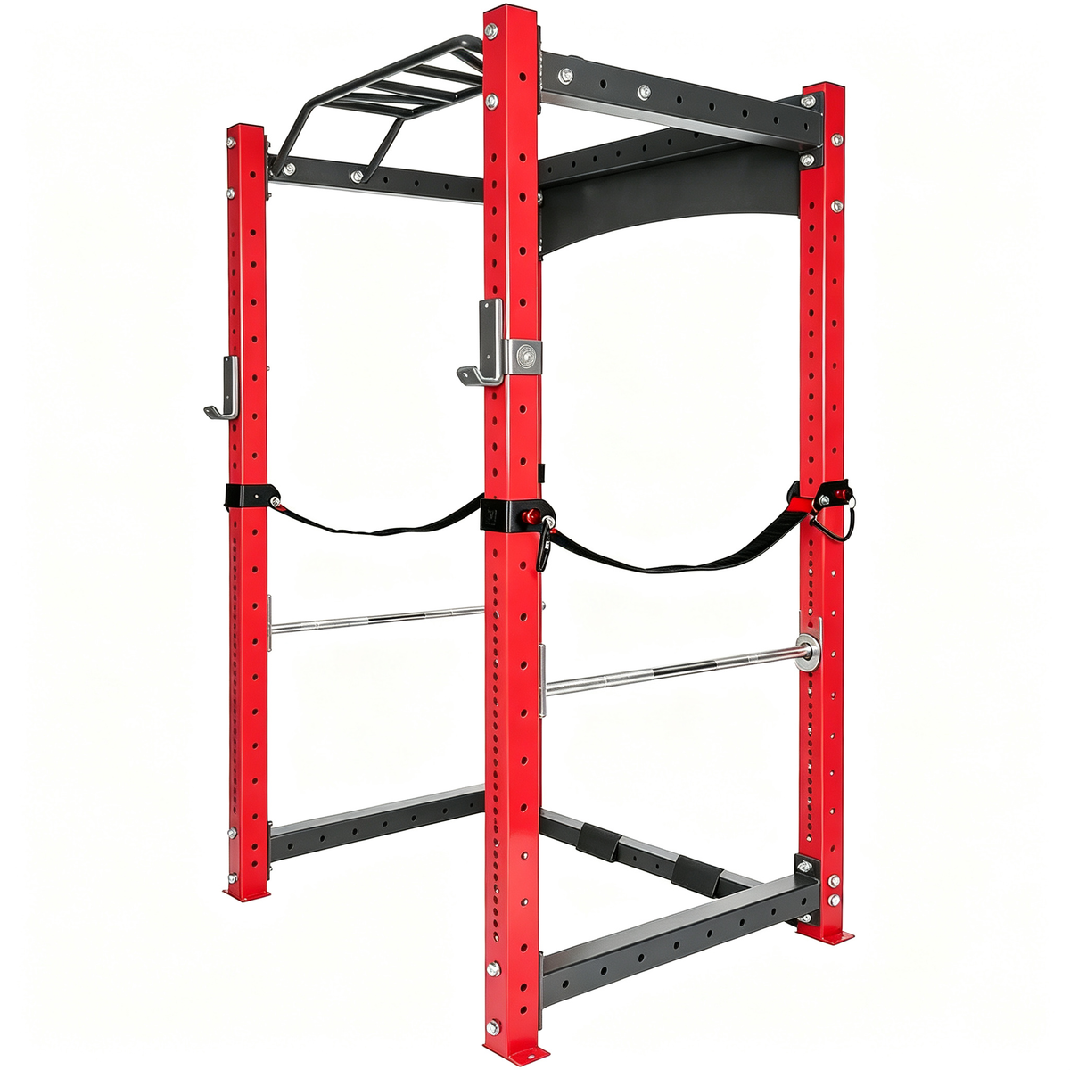 Fitvids Adjustable Jammer Arms Pair 600 LB Per Arm Universal Power Rack Monolift Lever Attachments