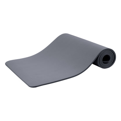 Fitvids 1/2-Inch Extra Thick High Density Yoga Mat, Anti-Tear Workout Exercise Mat with Carrying Strap for All Yoga & Fitness Workouts