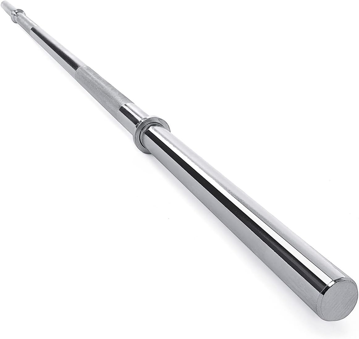 Fitvid Stardard 6FT Barbell for Weightlifting and Power Lifting, 300 Pound Capacity