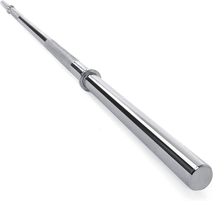 Fitvid Stardard 6FT Barbell for Weightlifting and Power Lifting, 300 Pound Capacity