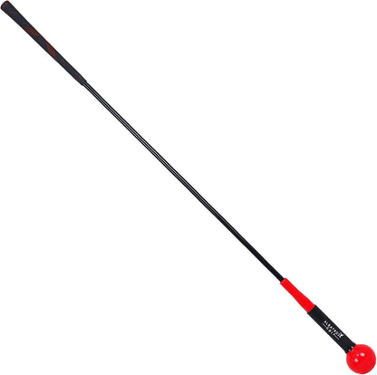 Golf Swing Trainer Aid and Warm-Up Practice Stick for Grip, Balance, Distance and Power Training