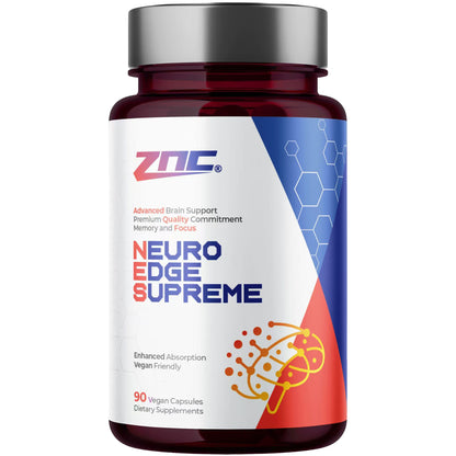 Fitvids 90Ct Brain Nootropic Supplement Alpha-GPC, Lion’s Mane, B Vitamins Support Memory Daily Cognitive Performance