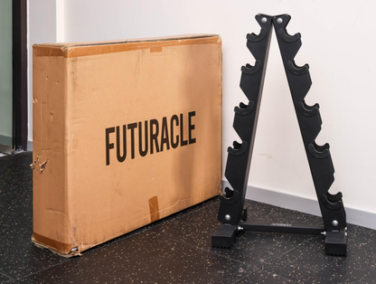 FUTURACLE A-Frame Dumbbell Weight Rack