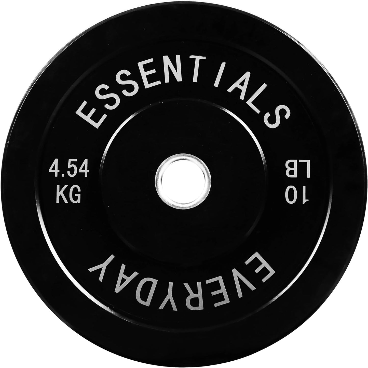 Fitvids 2‑Inch 10lbs Olympic Bumper Plates Set, Rubber Weight Plates for Home Gym Strength & Olympic Lifting