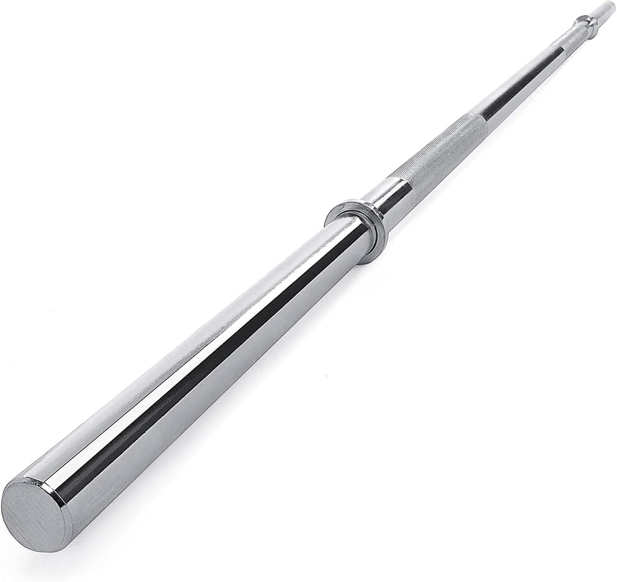 Fitvids 1 Inch Standard Barbell Bar, 5 Feet Weight Lifting Bar for Home Gym Strength Training, Bench Press, 300LBS Capacity