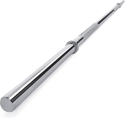 Fitvids 1 Inch Standard Barbell Bar, 5 Feet Weight Lifting Bar for Home Gym Strength Training, Bench Press, 300LBS Capacity