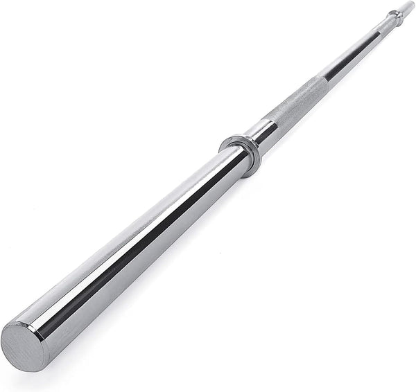 Fitvids 1 Inch Standard Barbell Bar, 5 Feet Weight Lifting Bar for Home Gym Strength Training, Bench Press, 300LBS Capacity