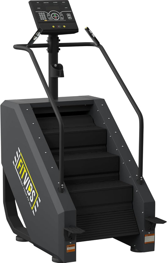 Fitvids Commercial Grade Stair Stepper Stair Climber Machine 15 Resistance Levels, LED Screen Cardio Exercise Equipment for Lower Body Workout Home Gym (Copy)