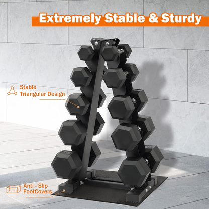 FUTURACLE A-Frame Dumbbell Weight Rack